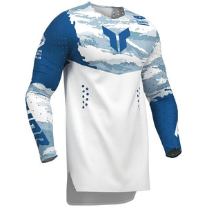 Maillot THOR SPORTMODE Recon LE blanc/bleu