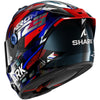 Casque intégral SHARK Aeron Zarco GP De France carbone bleu 2026