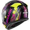 Casque intégral SHARK D-skwal 3 Fawn noir violet jaune 2026