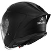 Casque jet SHARK Skwal Jet Cup Blank noir mat 2026