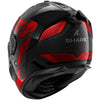 Casque intégral SHARK Spartan Gt Pro Ritmo Carbon carbone rouge 2026