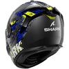 Casque intégral SHARK Spartan Gt Pro Carbon Speed-vib carbone anthracite bleu 2026