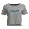 Crop Top femme THOR Corp gris bruyère 2025