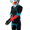 Maillot FOX Flexair Withered noir/bleu 2024