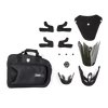 Casque FOX V3 RS Carbon Solid noir mat