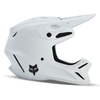 Casque Enfant FOX V3 Solid blanc mat