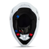 Casque Enfant FOX V3 Solid blanc mat