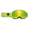 Lunettes FOX Main Core iridium jaune fluo