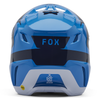 Casque FOX V3 Divider bleu 2025