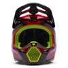 Casque FOX V1 Emotion rouge 2025