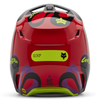 Casque FOX V1 Emotion rouge 2025