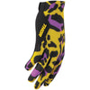 Gants THOR SPORTMODE Cheetah jaune/violet