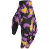 Gants THOR SPORTMODE Cheetah jaune/violet