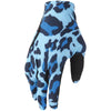Gants THOR SPORTMODE Cheetah bleu
