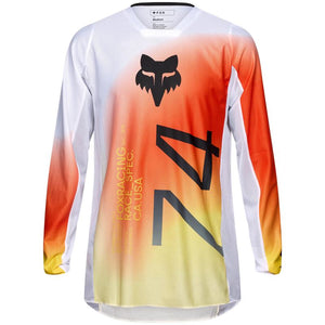 Maillot FOX 180 Air Haze blanc