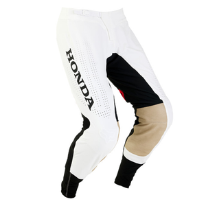 Pantalon FOX Flexair Honda noir/blanc 2025