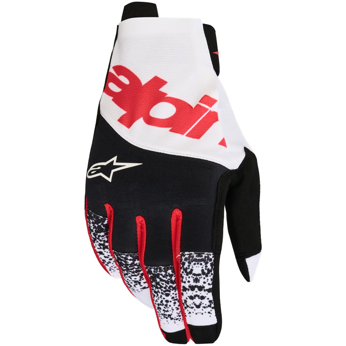 Gants ALPINESTARS Techstar noir/blanc