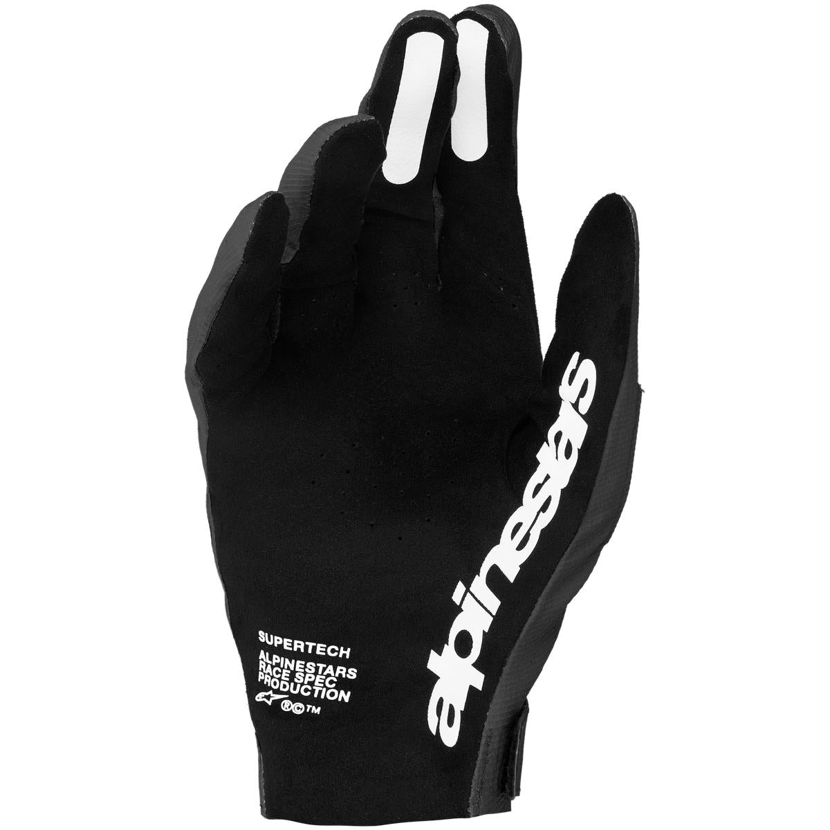 Gants ALPINESTARS Supertech MX noir/blanc