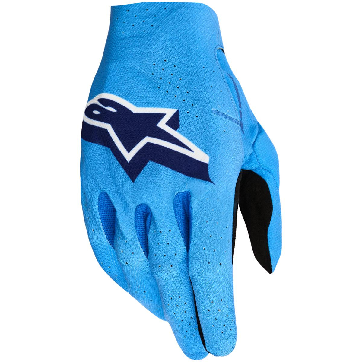 Gants ALPINESTARS Supertech MX bleu/blanc