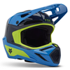 Casque Enfant FOX V3 Impression bleu 2025