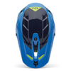 Casque Enfant FOX V3 Impression bleu 2025