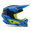 Casque Enfant FOX V3 Impression bleu 2025