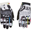 Gants FOX 180 Image cosmo blanc/noir