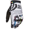Gants FOX 180 Image cosmo blanc/noir