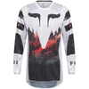 Maillot FOX 180 Kairos blanc/rouge
