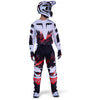 Maillot FOX 180 Kairos blanc/rouge