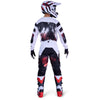Maillot FOX 180 Kairos blanc/rouge