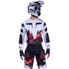 Maillot FOX 180 Kairos blanc/rouge