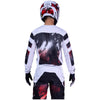 Maillot FOX 180 Kairos blanc/rouge