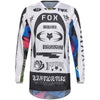 Maillot FOX 180 Image Cosmo blanc/noir