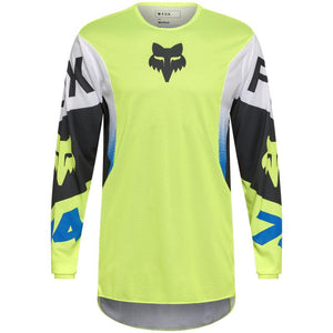 Maillot FOX 360 Tine jaune fluo