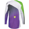 Maillot FOX 180 Kawasaki violet/blanc