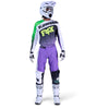 Maillot FOX 180 Kawasaki violet/blanc