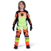 Maillot Enfant FOX 180 Shield jaune fluo