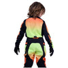 Maillot Enfant FOX 180 Shield jaune fluo