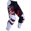 Pantalon FOX 180 Kairos blanc/rouge