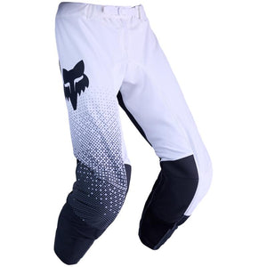 Pantalon FOX Flexair Fracture blanc/noir