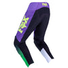 Pantalon FOX 180 Kawasaki violet/blanc