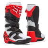 Bottes Enfant FOX Comp blanc/rouge