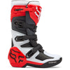 Bottes Enfant FOX Comp blanc/rouge