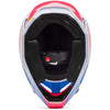 Casque FOX V1 Collect bleu/rose