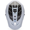 Casque FOX V3 RS Fracture blanc