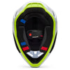 Casque FOX V3 Tine blanc