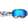 Lunettes FOX Main Image Cosmo iridium blanc/noir