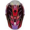Casque FOX V3 RS Canvas rouge