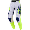 Pantalon ALPINESTARS Racer AIR RIWAY gris/jaune/bleu